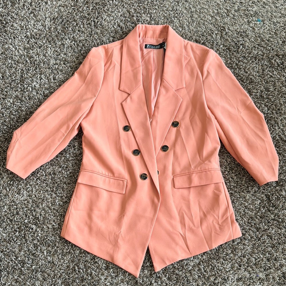 Women's Peach Blazer